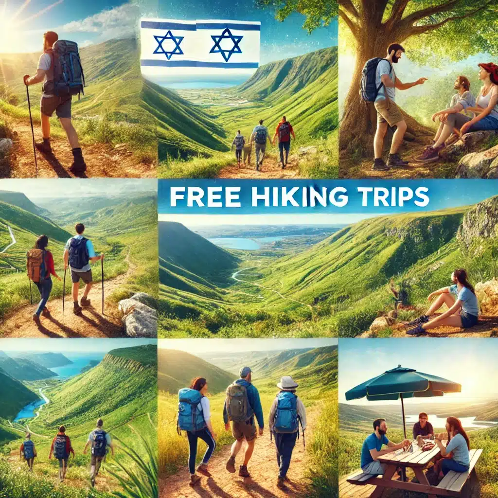 טיולים בחינם בארץ